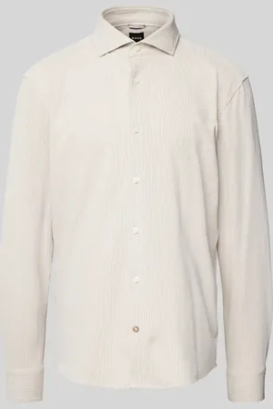 HUGO BOSS Casual Fit Business-Hemd mit Haifischkragen Modell 