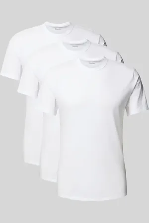 Calvin Klein T-Shirt mit Rundhalsausschnitt im 3er-Pack in , Größe L