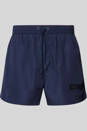 Diesel Badehose mit Label-Print Modell 