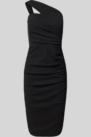 Sistaglam Knielanges Abendkleid mit Raffungen Modell 