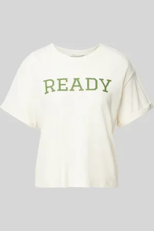 lanius T-Shirt mit Statement-Print in , Größe 36
