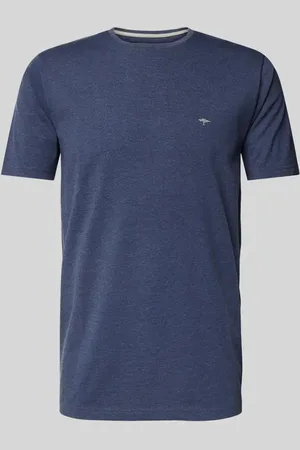 Fynch-Hatton T-Shirt mit Logo-Stitching in , Größe 3XL
