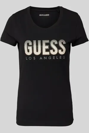 Guess T-Shirt mit Label-Print in , Größe L