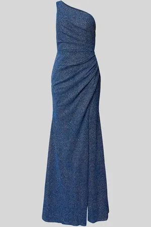 Luxuar Abendkleid mit seitlicher Raffung in , Größe 32