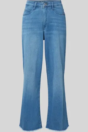 Mac Wide Leg Jeans mit verkürztem Schnitt Modell 