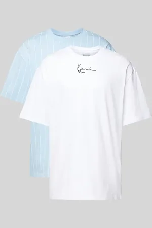 Karl Kani T-Shirt mit Label-Stitching in , Größe L