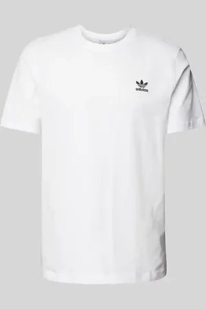 adidas T-Shirt mit Label-Stitching in , Größe L
