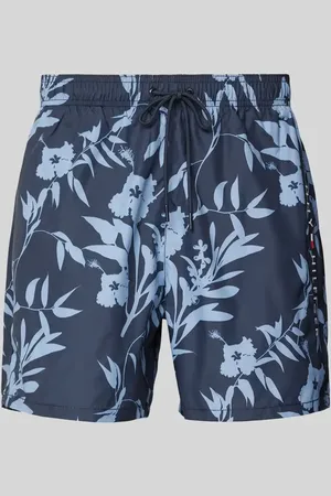 Tommy Hilfiger Regular Fit Badeshorts mit Label-Stitching in , Größe S