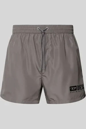 Diesel Badehose mit Label-Print Modell 