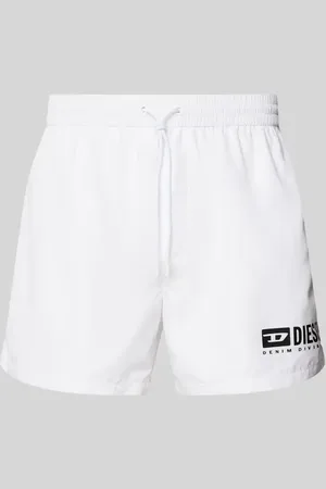 Diesel Badehose mit Label-Print Modell 