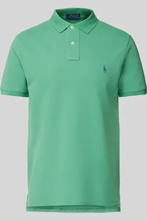Ralph Lauren Regular Fit Poloshirt mit Label-Stitching in , Größe L