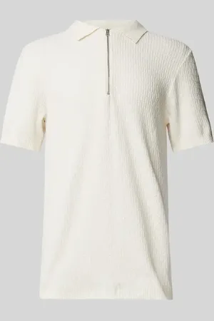 Casual Friday Poloshirt mit kurzem Reißverschluss Modell 