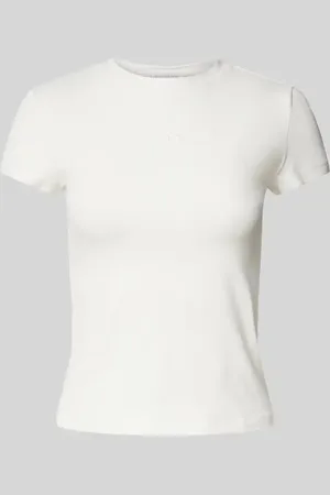 Lena Gercke T-Shirt mit Label-Stitching - LeGer Studio Kollektion in , Größe 34