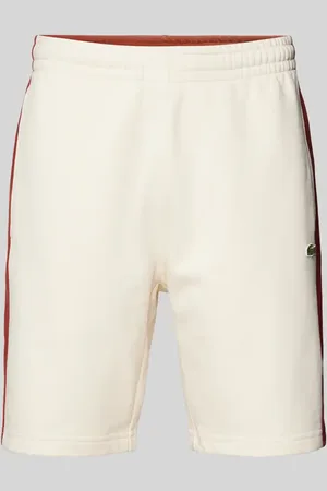 Lacoste Sweatshorts mit Label-Detail in , Größe L