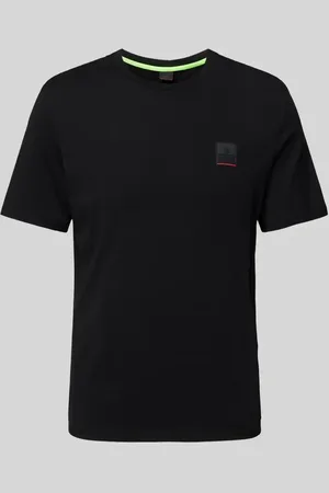 Fire + Ice T-Shirt mit Label-Detail Modell 