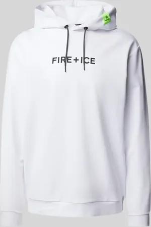 Fire + Ice Hoodie mit Kapuze Modell 
