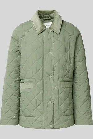 QS by s.Oliver Relaxed Fit Steppjacke mit Cord-Details in , Größe 44