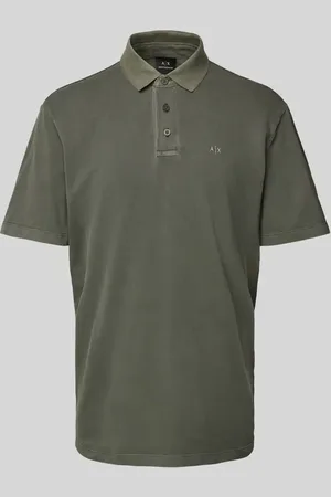 Armani Exchange Poloshirt mit kurzer Knopfleiste in , Größe L