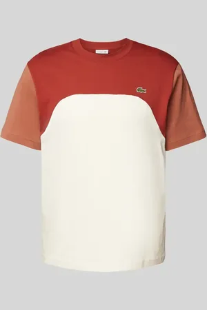 Lacoste T-Shirt mit Label-Stitching in , Größe L