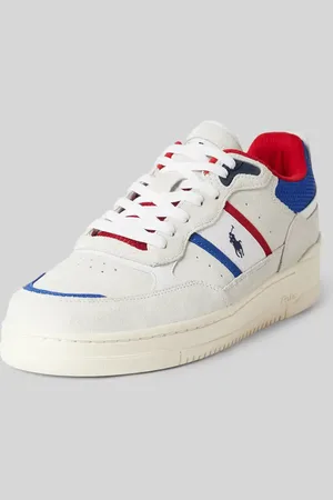 Ralph Lauren Ledersneaker mit Logo-Detail Modell 