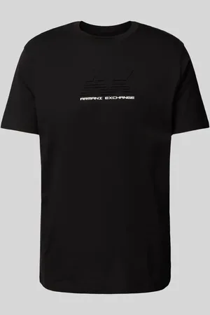 Armani Exchange T-Shirt mit Label-Print in , Größe L