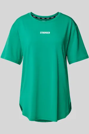 Stronger T-Shirt mit Label-Print in , Größe M