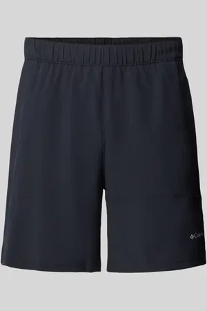 Columbia Regular Fit Shorts mit Label-Print in , Größe L