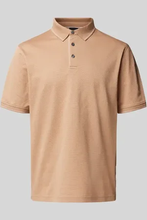 Bugatti Poloshirt mit Label-Detail in , Größe L