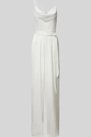 hey kyla Jumpsuit mit Bindegürtel in , Größe 32