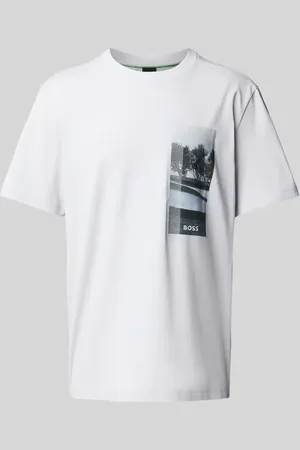 HUGO BOSS T-Shirt mit Motiv-Print in , Größe L