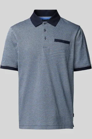 Bugatti Poloshirt mit Label-Detail in , Größe L