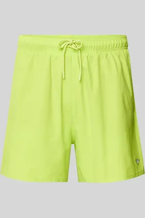 Emporio Armani Regular Fit Badeshorts mit Logo-Badge in , Größe L