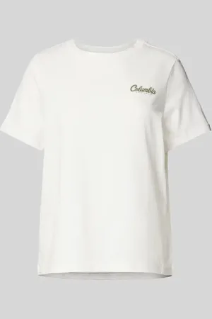 Columbia T-Shirt mit Label-Print Modell 