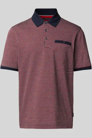 Bugatti Poloshirt mit Label-Detail in , Größe L