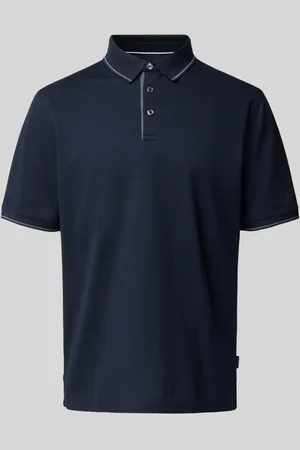 Bugatti Poloshirt mit Label-Detail in , Größe L