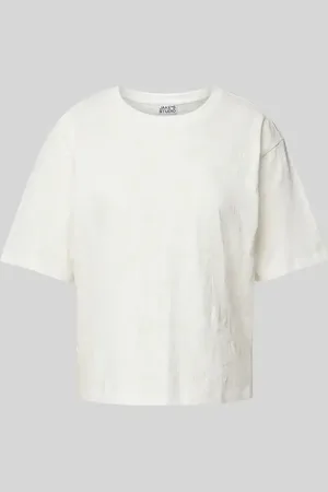 Jake*s T-Shirt aus Bio-Baumwolle mit Rundhalsausschnitt in , Größe L