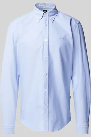 HUGO BOSS Regular Fit Business-Hemd mit Button-Down-Kragen Modell 