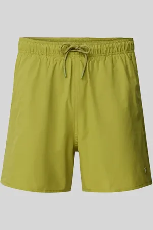 Emporio Armani Regular Fit Badeshorts mit Logo-Badge in , Größe L