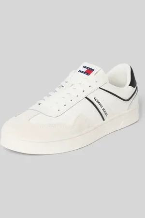Tommy Hilfiger Ledersneaker mit Label-Details Modell 