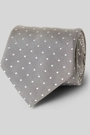 HUGO BOSS Seidenkrawatte mit Label-Detail in , Größe 1