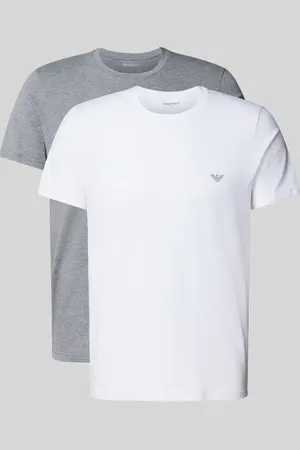 Emporio Armani T-Shirt mit Label-Print in , Größe L
