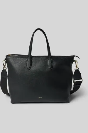 Abro+ Shopper mit Label-Applikation Modell 