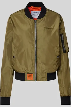 original bombers Bomberjacke mit Logo-Stitching in , Größe L