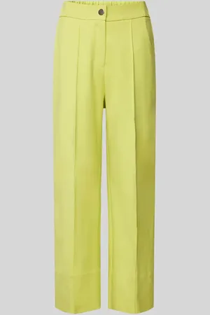 More Regular Fit Stoffhose mit fixierten Bügelfalten in , Größe 34