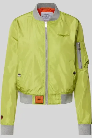 original bombers Bomberjacke mit Logo-Stitching in , Größe L