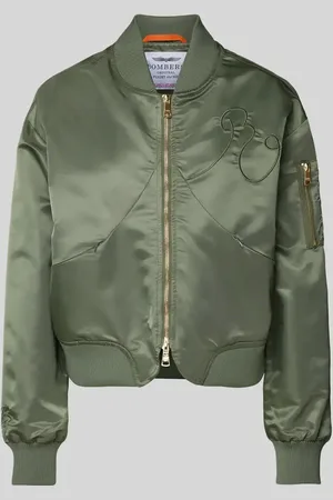 original bombers Bomberjacke mit Label-Stitching in , Größe XS