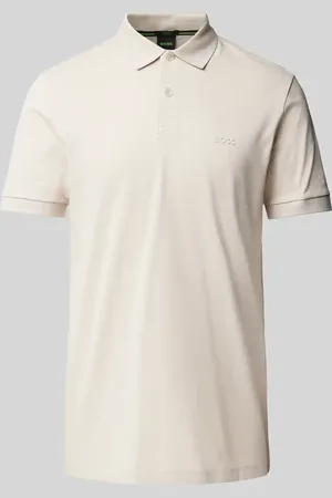 HUGO BOSS Poloshirt mit Label-Detail in , Größe L