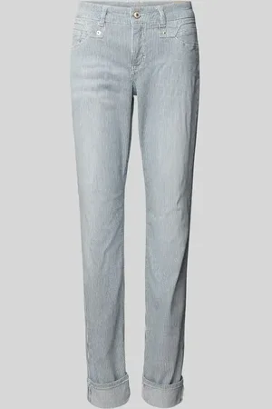 Mac Slim Fit Jeans mit Eingrifftaschen in , Größe 34/28