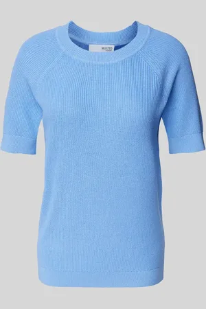 SELECTED Strickshirt mit Rundhalsausschnitt Modell 