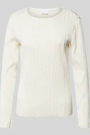 VILA Longsleeve mit Strukturmuster Modell 